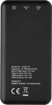 Huippukompakti taskuvaravirtalähde 10 000 mAh