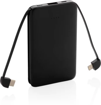 Pieni 5 000 mAh:n johdollinen varavirtalähde