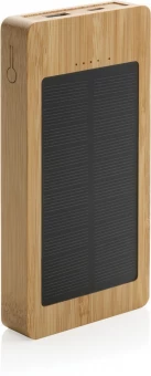 Sunwick 10.000 mAh Bamboo varavirtalähde aurinkopaneeleilla