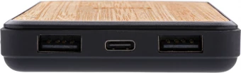 FSC®& RCS Rplastic 8000 mAh langaton virtapankki, ruskea