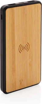 FSC®& RCS Rplastic 8000 mAh langaton virtapankki, ruskea