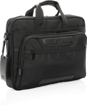 Swiss Peak AWARE™ RPET Voyager 15.6" läppärilaukku, musta