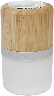 Aurea Bluetooth® -kaiutin valolla, bambua