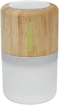 Aurea Bluetooth® -kaiutin valolla, bambua
