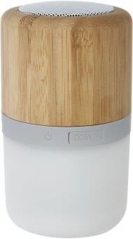 Aurea Bluetooth® -kaiutin valolla, bambua