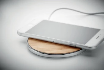 Bambusest korpusega juhtmevaba laadija 10W