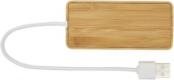 Bambusest USB hub 'Tapas'