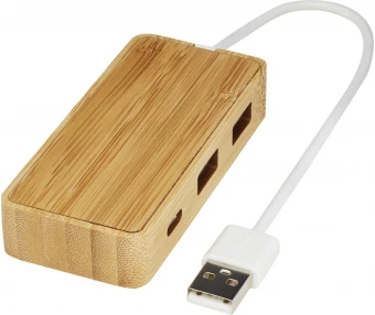 Tapas USB-hubi bambusta