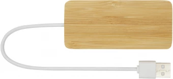 Tapas USB-hubi bambusta