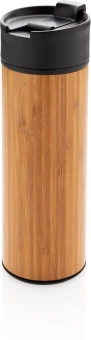 Bogota vacuum bamboo coffee mug