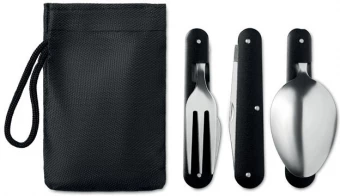 Camping SS cutlery set