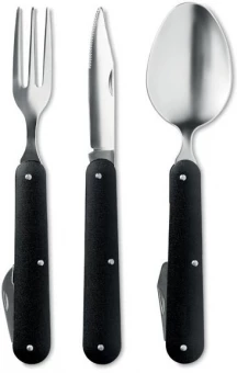 Camping SS cutlery set