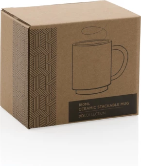 Ceramic stackable mug