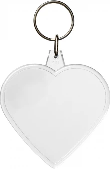 Combo-avaimenperä, sydämenmuotoinen