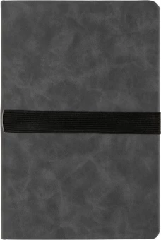 Luksusa cieto vāku PU piezīmju grāmatiņa A5 ar telefona un pildspalvas turētāju