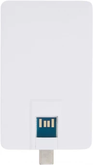 Duo slim 32GB USB mälupulk - Type-C ja USB-A 3.0