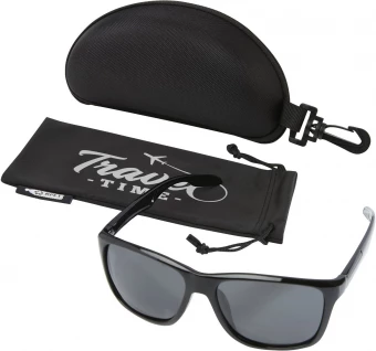 Eiger polarisoidut urheiluaurinkolasit, kotelo kierrätetystä PET-muovista