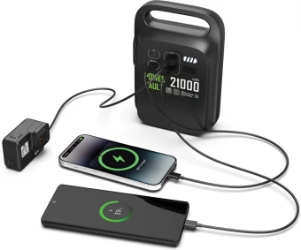 Power Vault RCS rplastic 21000mAh pārnēsājama spēkstacija