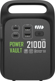 Power Vault RCS rplastic 21000mAh pārnēsājama spēkstacija