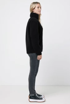 Iqoniq Diran teddyfleecetakki kierrätetystä polyesteristä