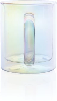 Deluxe kaksiseinäinen galvanoitu lasimuki