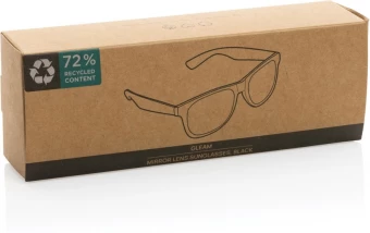 Gleam RCS taaskasutatud PC peegliläätsega päikeseprillid