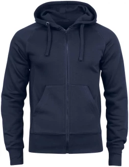 Harper full zip hooded sweatshirt