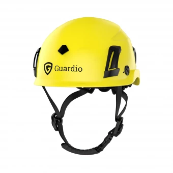 Helkurkattega kaitsekiiver Guardio Armet Volt Fluorescent