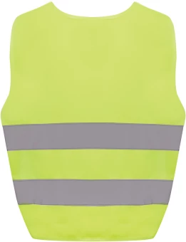 GRS kierrätetystä PET:stä valmistetut näkyvät turvaliivit, 3-6 vuotiaille.