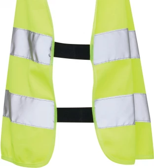 GRS kierrätetystä PET:stä valmistetut näkyvät turvaliivit, 3-6 vuotiaille.