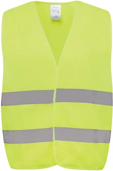 GRS kierrätetystä PET:stä valmistettu erittäin näkyvä turvaliivi