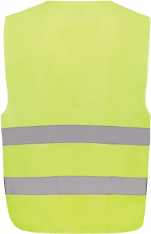 GRS kierrätetystä PET:stä valmistettu erittäin näkyvä turvaliivi