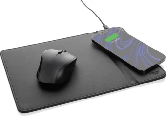 Swiss Peak RCS RCS kierrätetystä PU 10W -materiaalista valmistetu langattomasti lataava hiirimatto