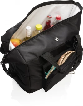 Swiss Peak XXL kylmälaukku ja kantoreppu, musta