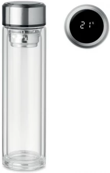 Pullo kosketuslämpömittarilla