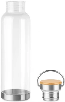 Tritan 800ml pullo, bambukorkki