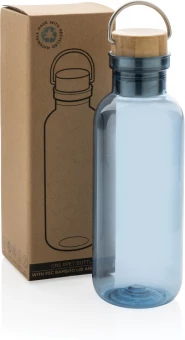 GRS RPET pullo bambukorkilla ja kahvalla