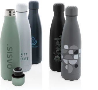 Pullo ruostumattomasta teräksestä