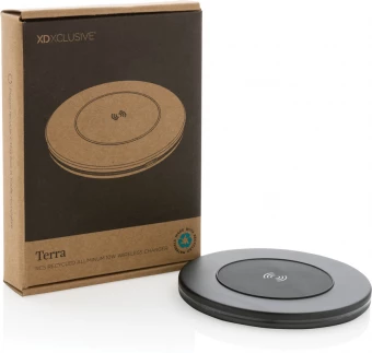 Terra RCS kierrätysalumiinista valmistettu 10W langaton laturi