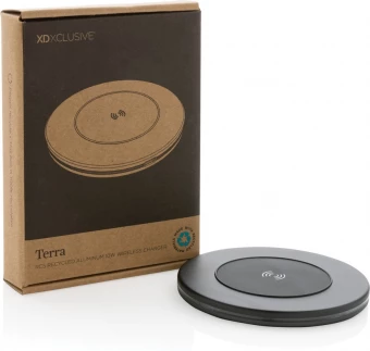 Terra RCS kierrätysalumiinista valmistettu 10W langaton laturi