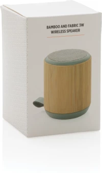 Bambu ja kangas 3W langaton kaiutin