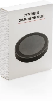 5 W:n langaton latauslaatta, pyöreä