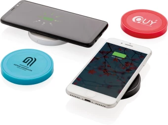 5 W:n langaton latauslaatta, pyöreä