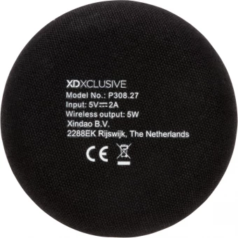 Bambusta valmistettu X 5W langaton laturi, ruskea