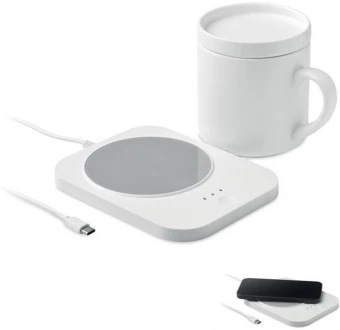 Juhtmevaba laadija ja kruusisoojendaja komplekt Siroter