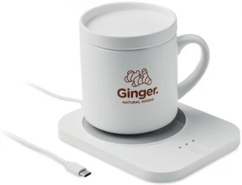 Juhtmevaba laadija ja kruusisoojendaja komplekt Siroter