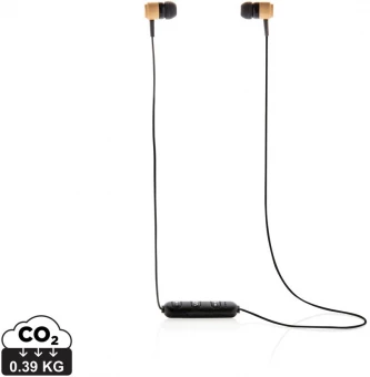 Bambusa bezvadu austiņas