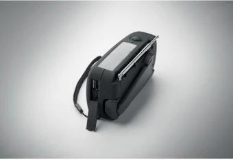 Kaasaskantav raadio LED-taskulambiga Onda