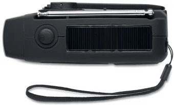 Kaasaskantav raadio LED-taskulambiga Onda