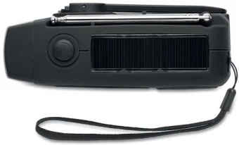 Kaasaskantav raadio LED-taskulambiga Onda